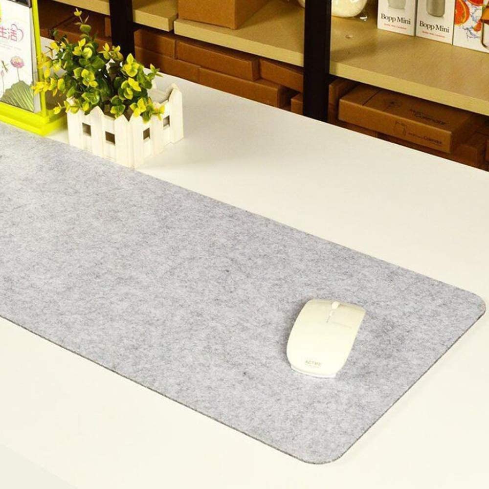 Felt Mouse Pad Large Writing Desk Mat For Office And Home