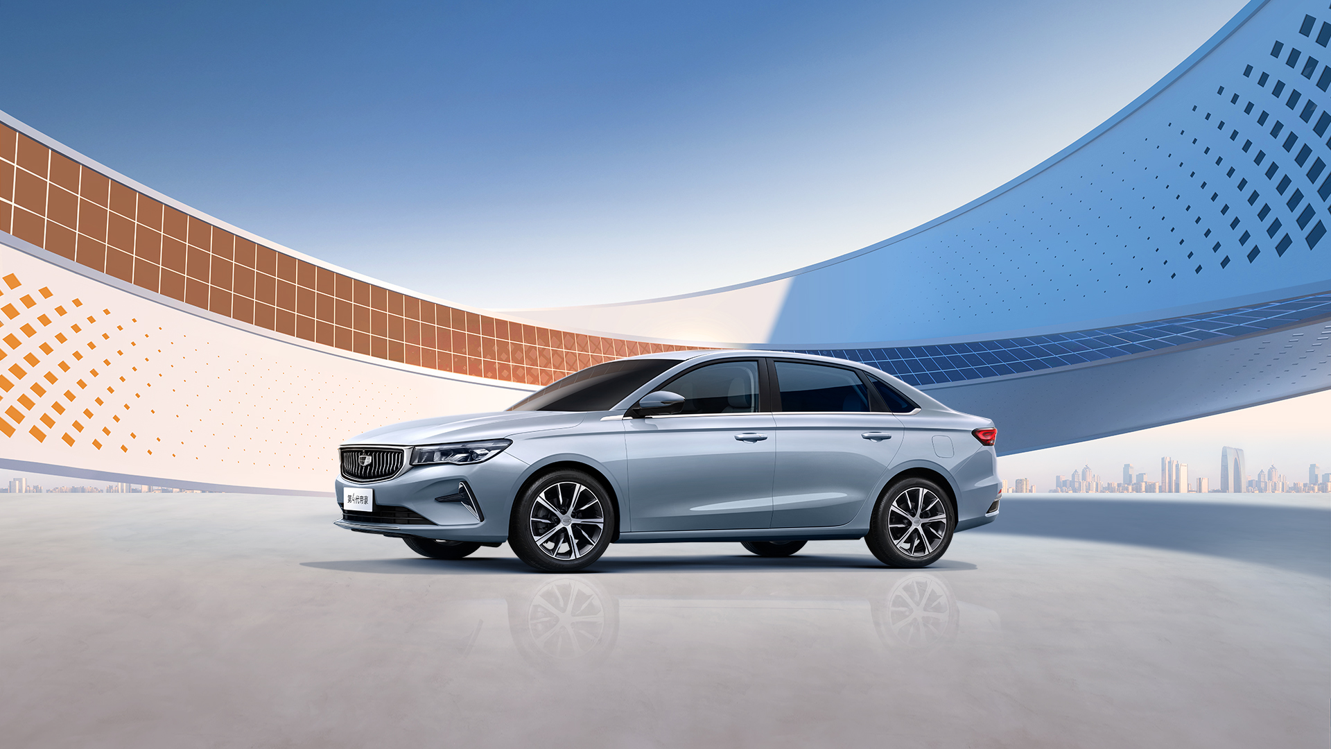 Geely Emgrand 5-Seater Sedan Maximum power Ps 127 Euro VI 1.5l 1.8l Petrol Gasoline Sedan Geely Car Prices 2024 's Model