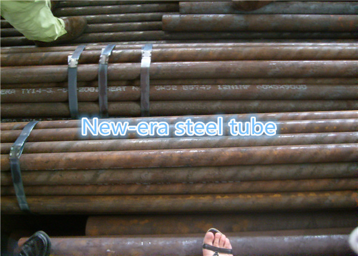 Steam Generators / Pipelines Erw Mild Steel Tube , TY14 - 3P - 55 Seamless Black Steel Pipe