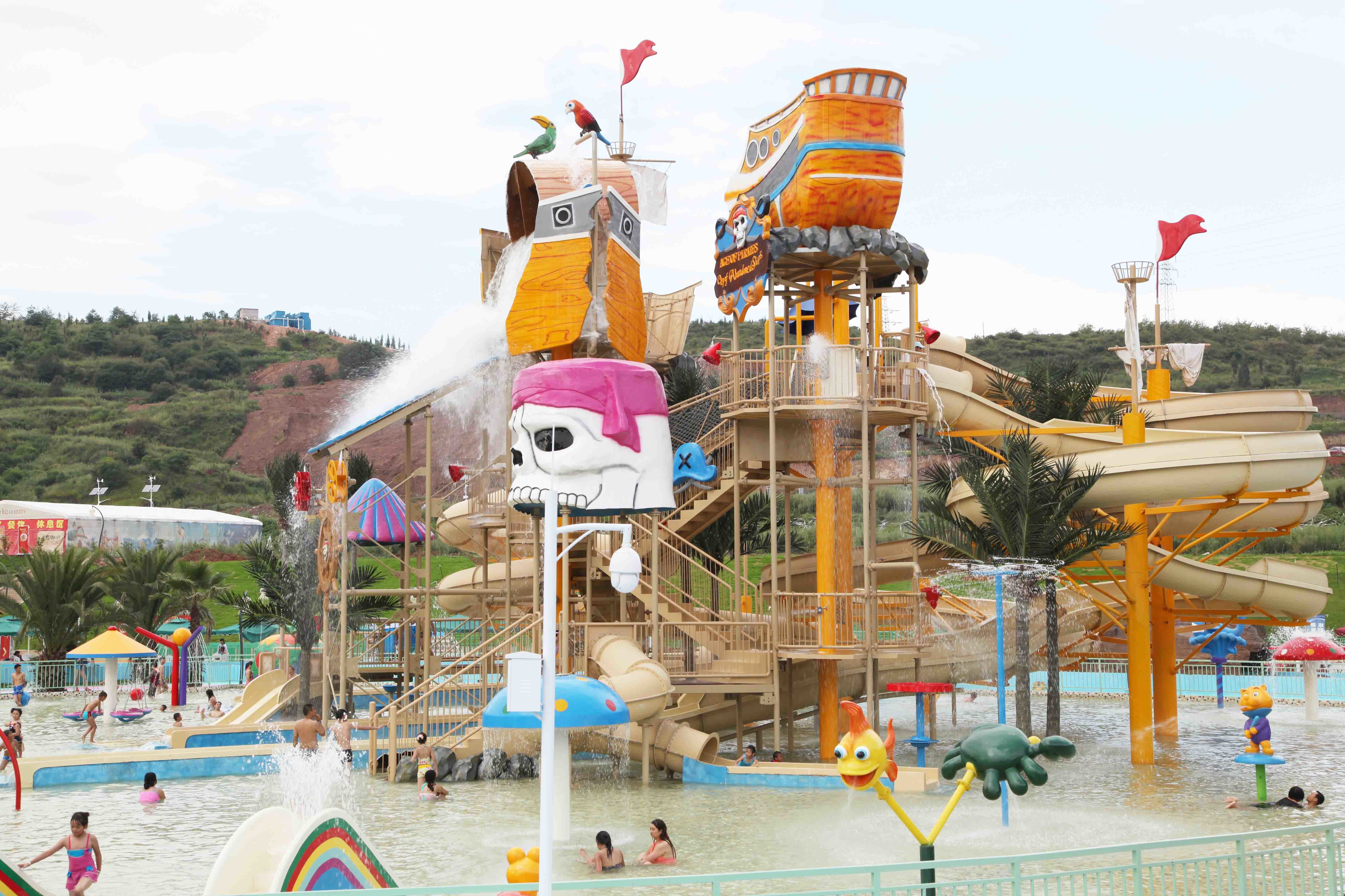 Customized Gigantic Water House Aqua Sports Water Park Amusement Park Equipment