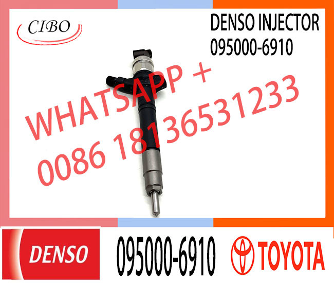 Common rail fuel injector 095000-6230 095000-7640 095000-7280 095000-6910 For TOYOTA 23670-0R170 23670-09140