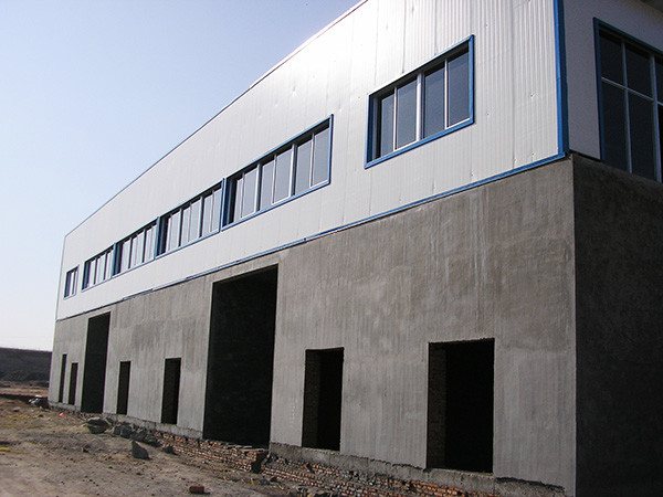Pre Engineered Industrial Building ISO9001 Prefab Modular Construction