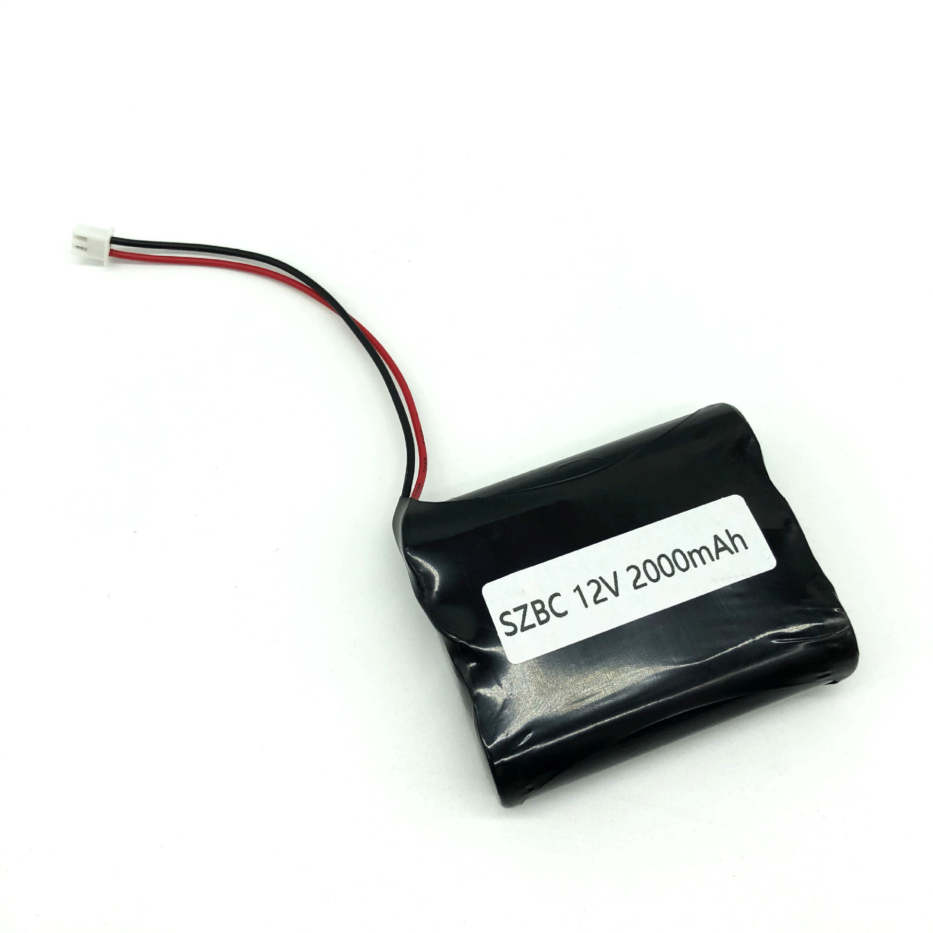 12V 2000mAh 24Wh 18650 Rechargeable Battery Pack