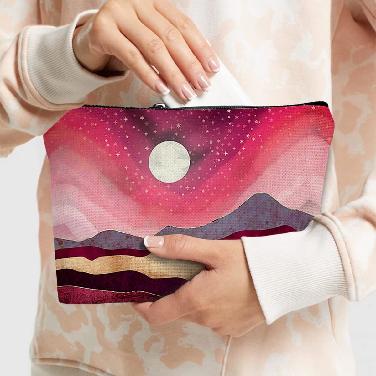 Shockproof Durable soft Environmentally Friendly Makeup Bag Cosmetic Bags Travel Organizer Zipper For Women
