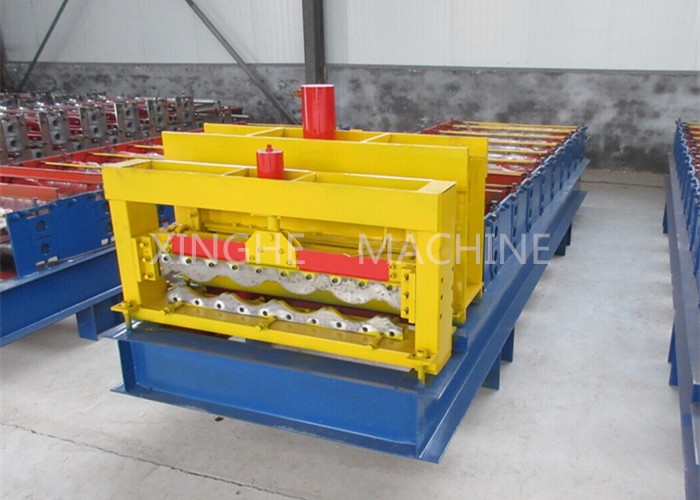 50 - 60HZ Sheet Pressing Automatic Roll Forming Machine For House Roof Panel