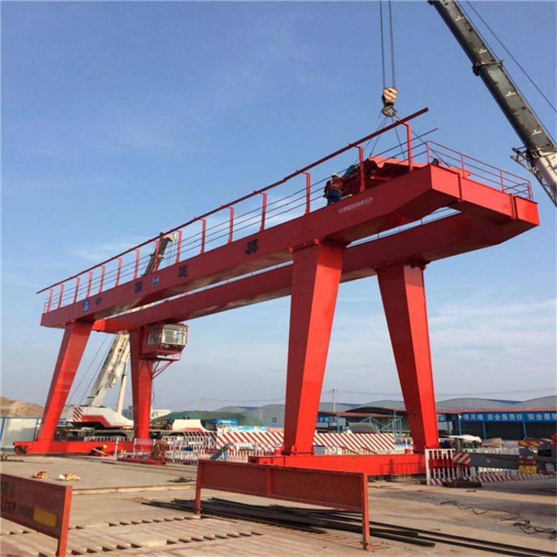 Customizable Gantry Crane Double Girder Controlled By Cabin Or Remote 7.5-30m Span