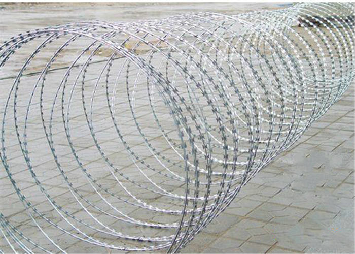 High Durability 4m Length 33 Loops Blade Barbed Wire