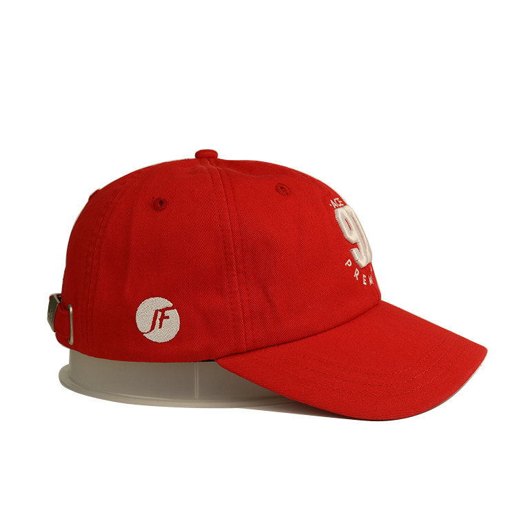 Custom Cotton Twill 6 Panel Structured Sports Baseball Cap With 3d EmbroIdery Logo