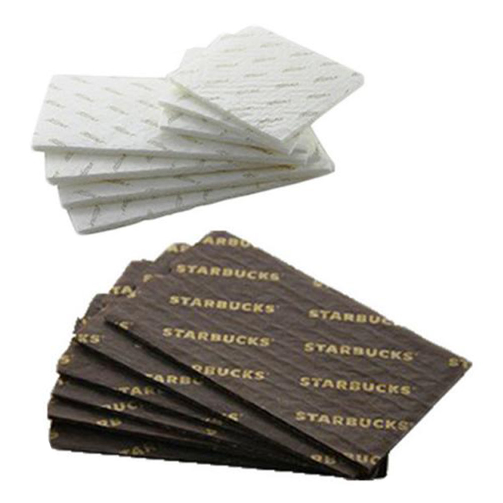 Rectangle Black compressive Paper Cushion Pad For Chocolate Candy