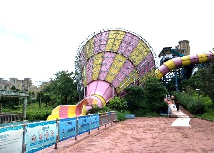 Aqua Park Custom Super Boomerang Water Slides For 1080 Riders