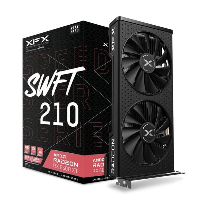 XFX RX 6600XT 8G Gaming Graphics Card 2589MHz DirectX 12 GDDR6
