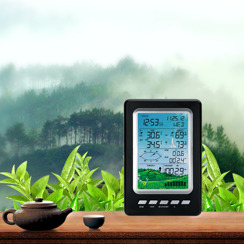 ODM Customized Support Digital Wireless Automatic Weather Station With Multiple Outdoor Sensors