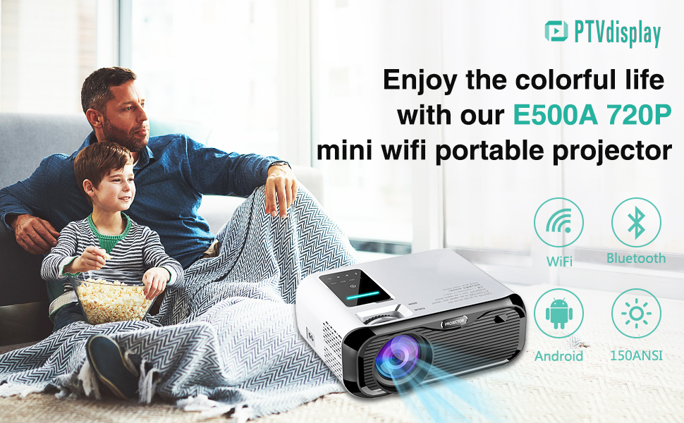Mini WiFi Portable Projector