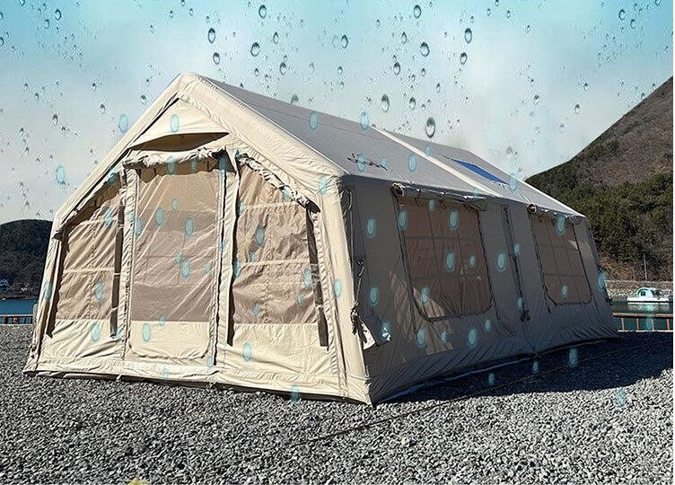 Air Tent, Inflatable Glamping Tent with Pump, Inflatable House Tent, Easy Setup Waterproof Outdoor Oxford Tents