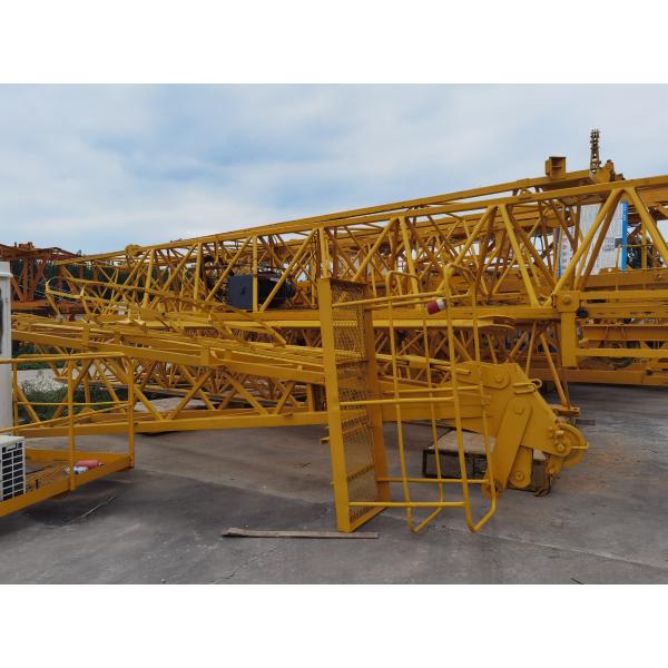 YOM 2017 Zoomlion Flat Top Tower Crane 6015A-10F With Lifting Capacity 10t Tip Load 2.5t