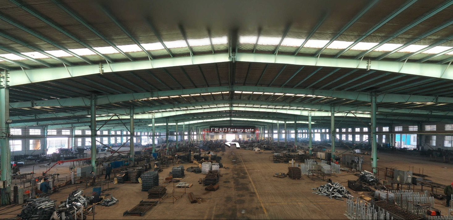 Water Proof Steel Structure Workshop Low Carbon Fire Prefab Metal Workshop