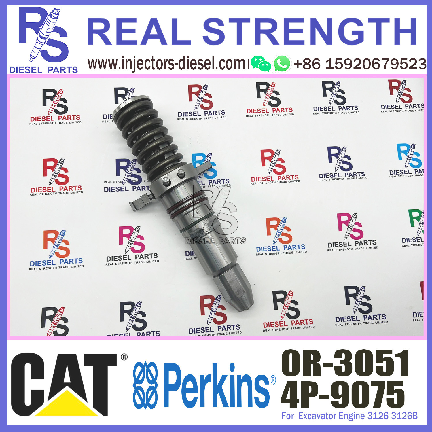 3508 3512 3516 3524 Engine Caterpillar 3126 Injectors Common Rail 0R3051 0R-3051