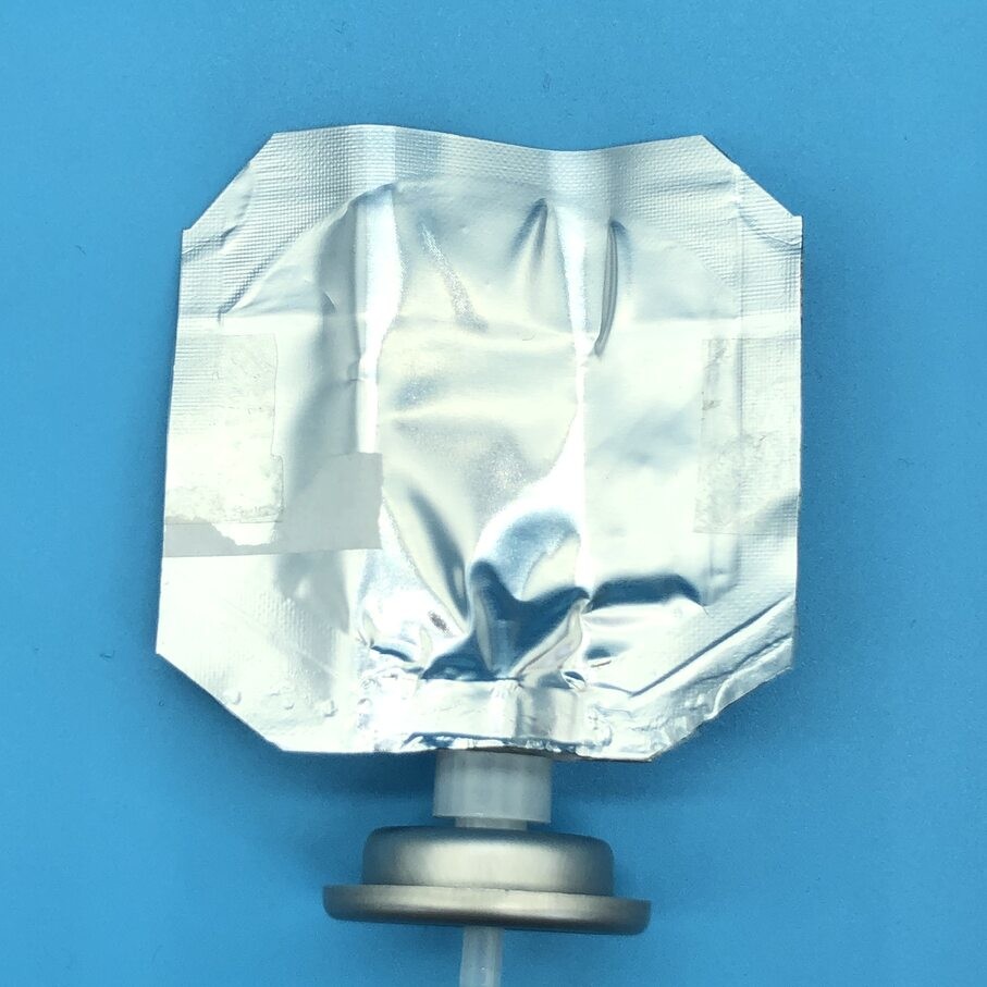 Customized Silver Cylinder Valve Bag Aerosol with Leak Proof Technology