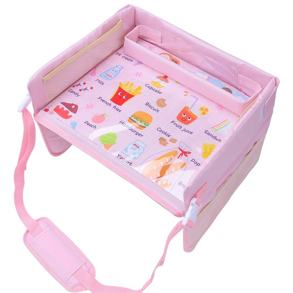 Customized Waterproof Baby Car Seat Tray Kids Stroller Car Seat Food Holder Desk
