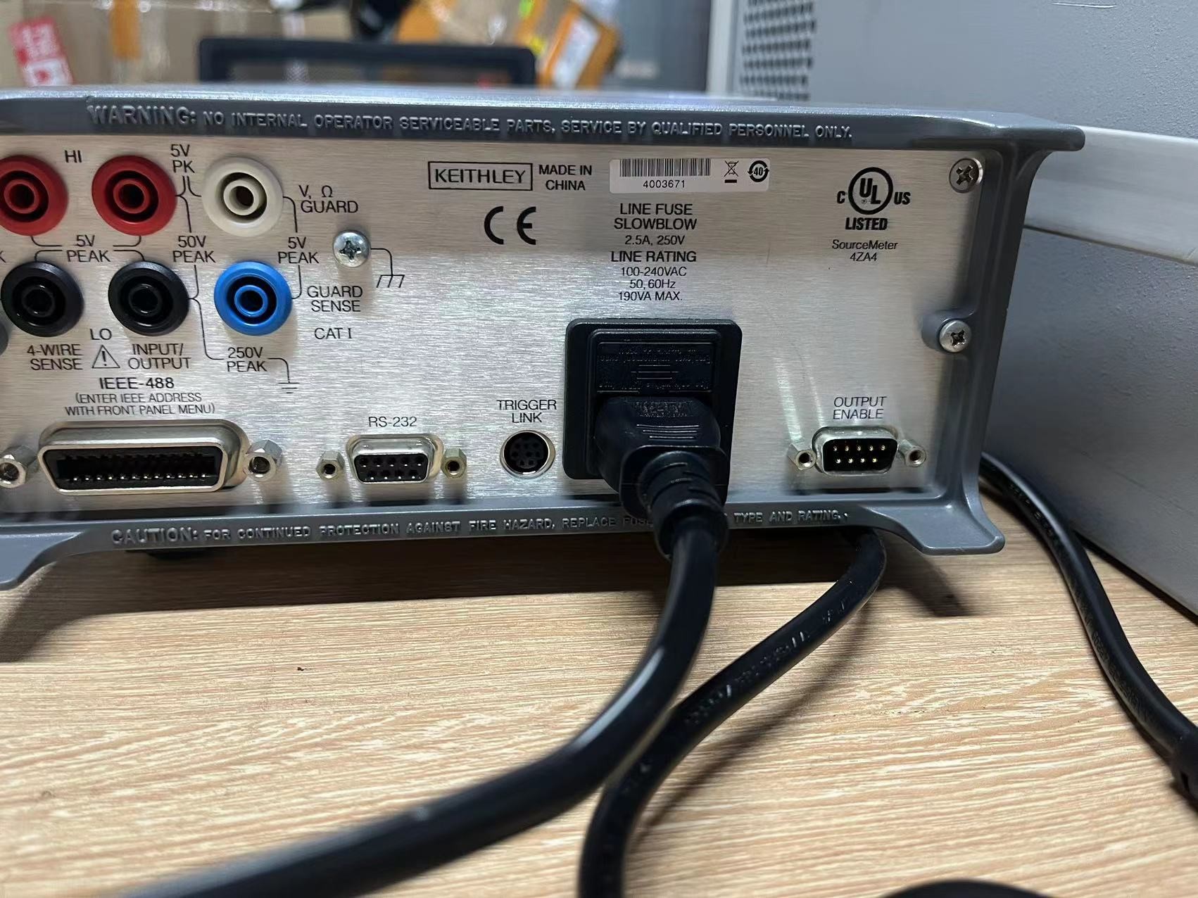Low Voltage 20V/1A/20W Keithley 2401 Sourcemeter Keithley Source Measure Unit