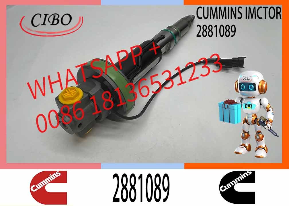 K19 K60 QSK19 CM850 Diesel Engine Parts Fuel Injector 2881089 4955524 F00BL0J019 for Cu-mmins