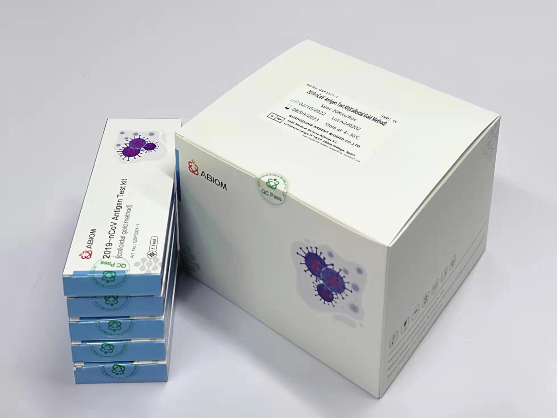 Colloidal Gold Method Covid 19 Antigen Test Kit 15 Minutes Quick Test