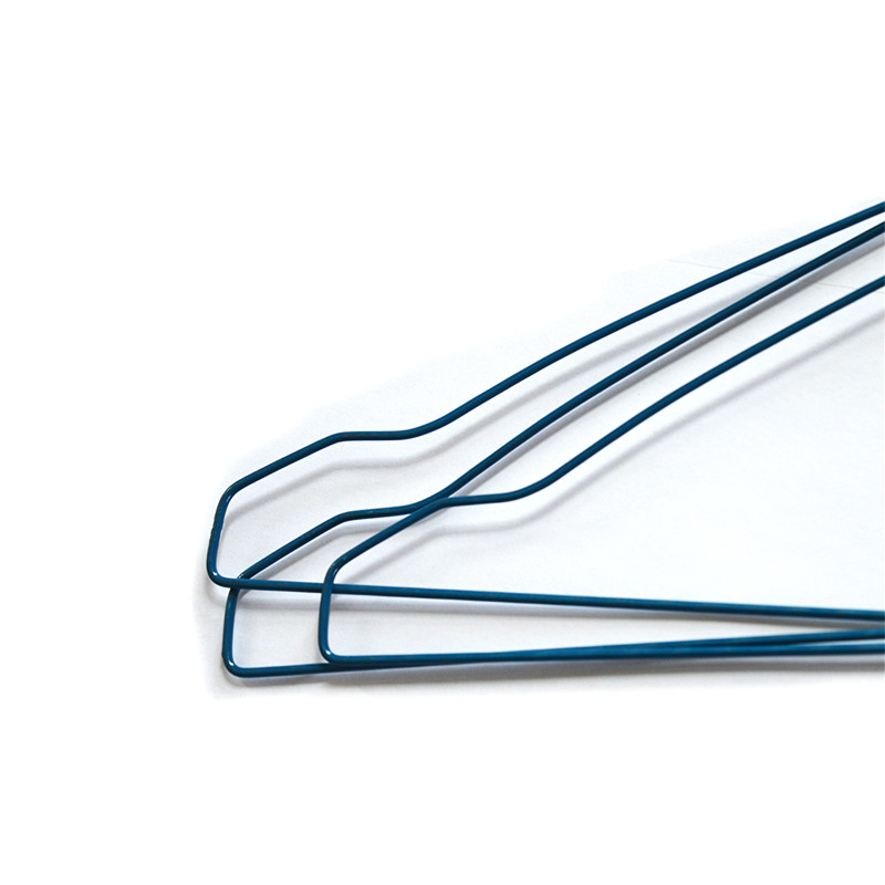 Supermarket Slim Q235 18" 2.5mm Steel Coat Hangers