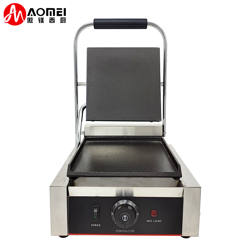 Panini Press Grill Sandwich Maker Full Flat Contact Grill 220v/110v NO Private Mold