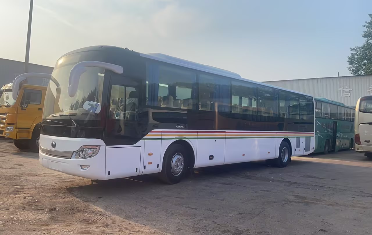 Left Hand Drive 65 Seats Used Passenger Coach Bus with Affordable and Good Condition