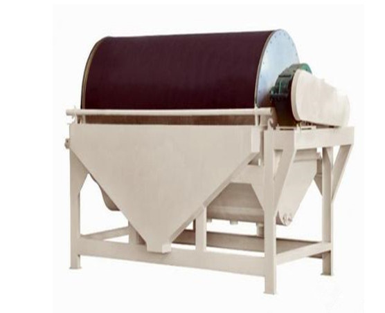Wet 8-15 Tph Drum Type Magnetic Separator For Mineral Processing