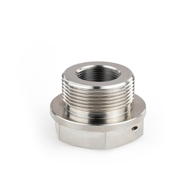 4 Axis CNC Machining Steel Service Hollow Screw Metal Parts