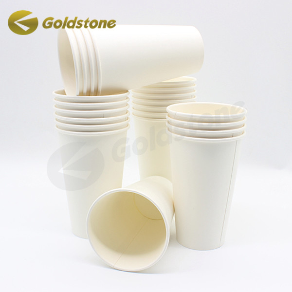 Durable Paper Hot Cups 16 Oz Customizable Branding For Milk Tea Drinks