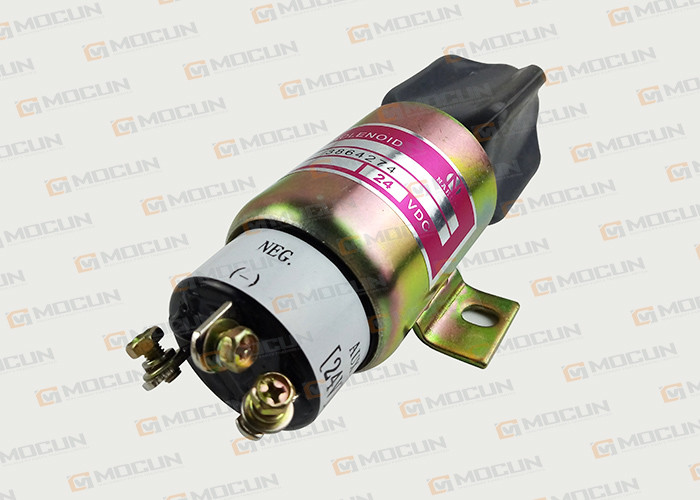 320C / S6K Excavator Solenoid Valve 24V 3864274 / Diesel Stop Solenoid
