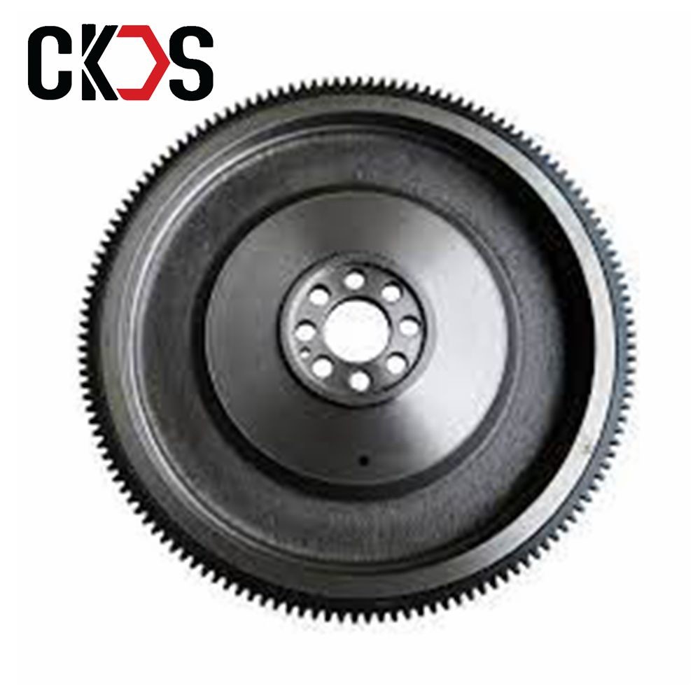 Flywheel Isuzu Truck Spare Parts For 6HE1T Diesel Engine 14"