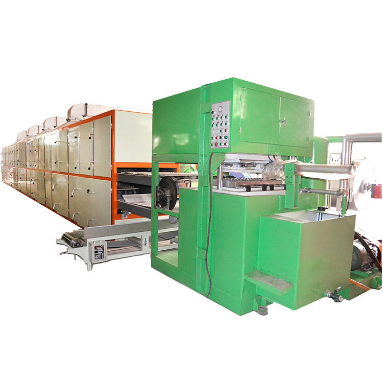 Streamlined Operation Automatic Egg Tray Forming Machine With PLC Control