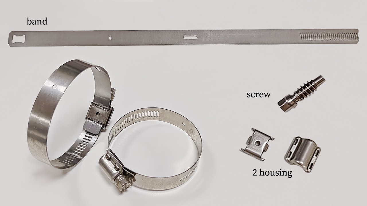 American Type Hose Clamp Machine With 2 Housing Custom Hose Clamp Automatic Assembly Machine