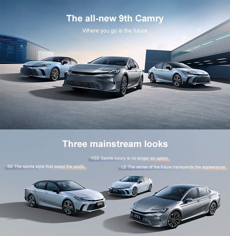 Toyo-ta Camrys 2.0HS 2.0S Sport Sedan Hybrid with E-CVT Continuously Variable Transmission and Ternary Lithium Ion Battery