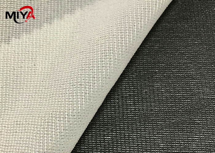 Stretch Warp PA Double Dot Polyester Woven Fusing Interlining