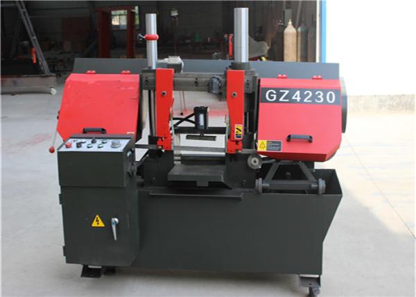 Horizontal 3kw Cutting 300mm Diameter Semi Automatic Bandsaw Machine