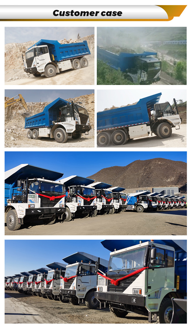 Environmental Protection Electric Mining Dump Truck 90t Energy Efficiently