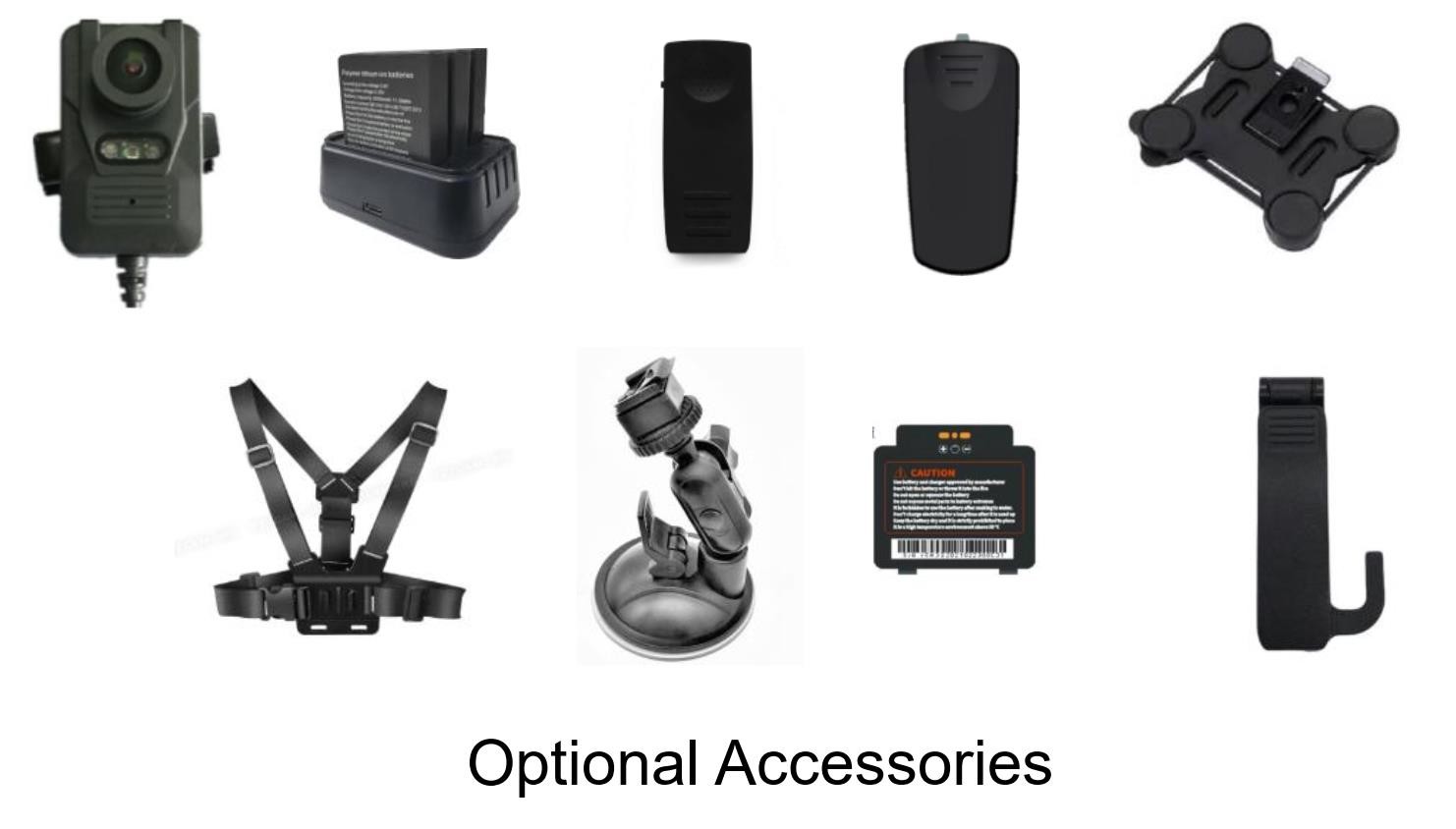 Single Docking 3050mAh 4G Body Camera