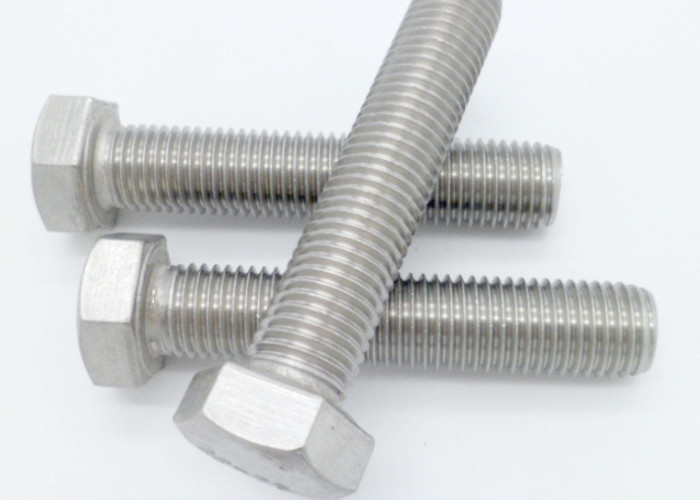 Stainless Steel 2205 2507 904L Hex Bolts for Marine and Chemical Use 1/2”-13 and Brushed Finish