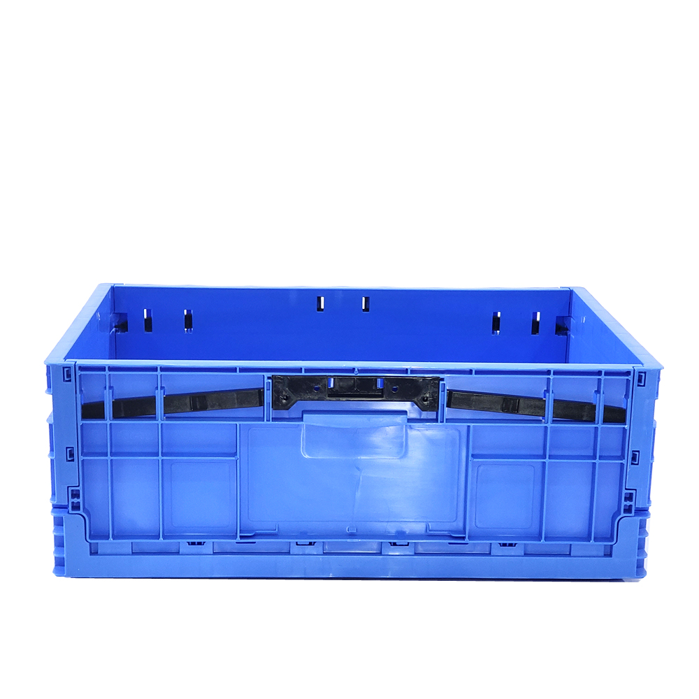 Milk Foldable Vegetable Crates PP Plastic Transport Euro Box Containers Parts Storage