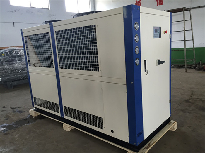 Industrial Water Chiller Machine Air Cooled Package Chiller 25 Ton