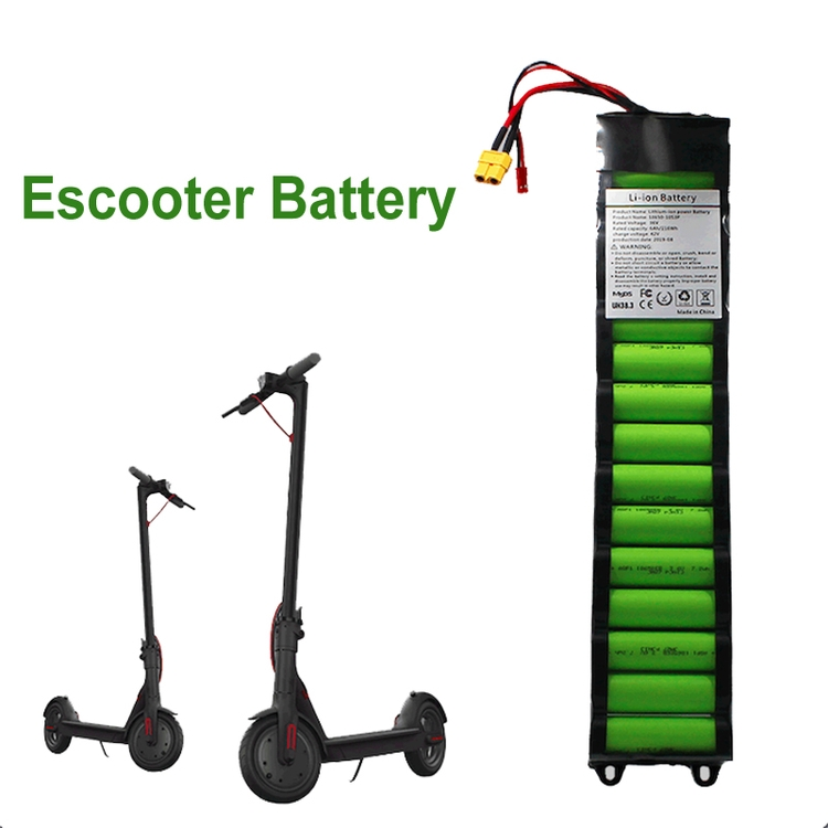 OEM Electric Scooter Rechargeable Battery 36V 18650 Li Ion Battery Pack