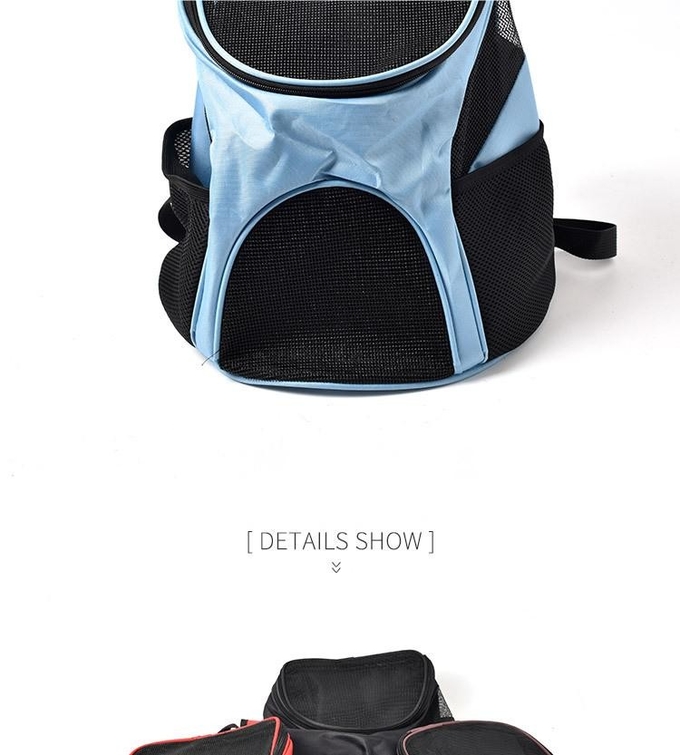 Pet Travel Backpack Outdoor Portable Breathable Foldable Dog And Cat Bag