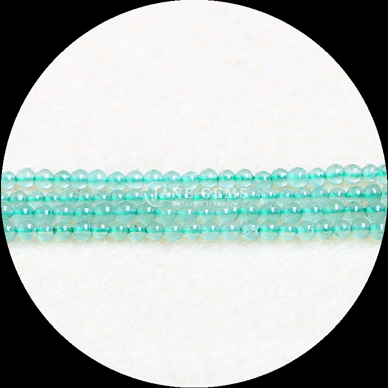 Assorted Color Gemstone Bead Round Cut Small Tourmaline Crystal Loose Bead Strands