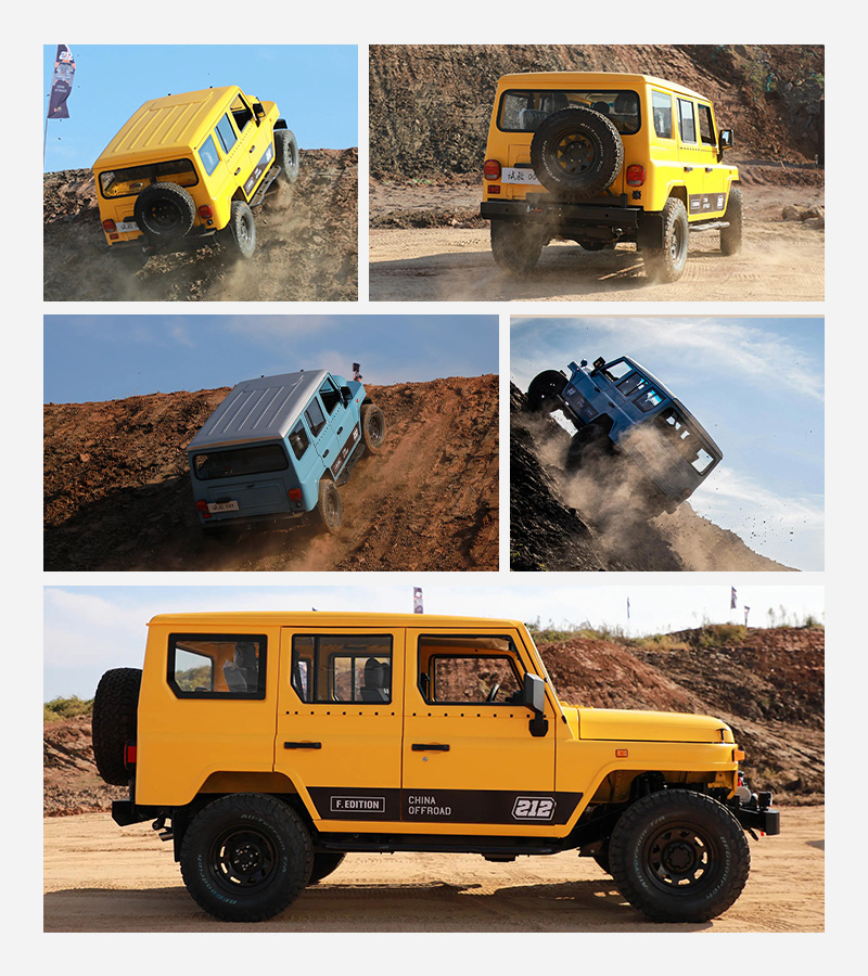 BAW 212 Sniper 2023 2.4T Manual Lightweight Subcompact Off-Road Car with ABS and Hydraulic Steering System