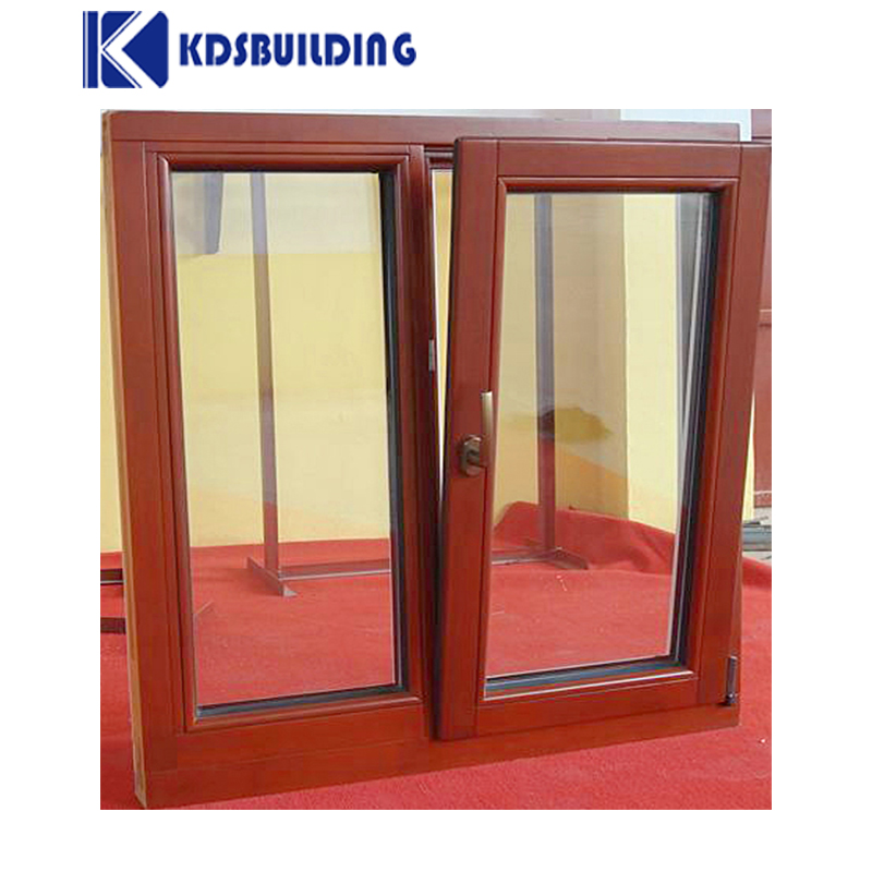 Antique 3 Glass Sunroom Wooden Frame casement Thermally Broken Windows Tilt And Turn Window