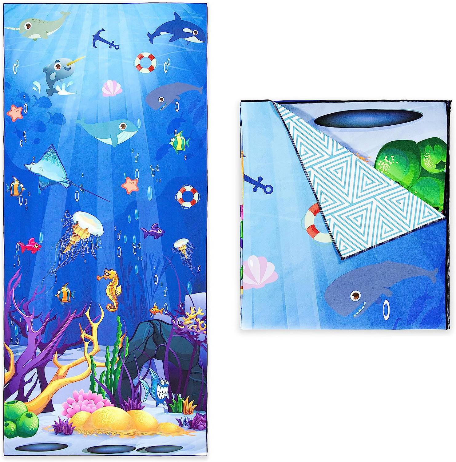 Soft Microfiber Suede Beach Towel For Maximum Comfort